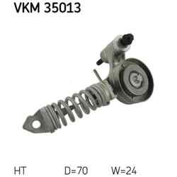 Spannrolle Keilrippenriemen SKF VKM 35013 für Opel Chevrolet Corsa D Meriva A