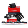 BREMI Zündspule Zündkabelsatz 4x BOSCH Zündkerze für MINI R50 R53 R52 W10 W11