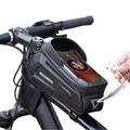 ROCKBROS 1,7L Fahrrad Wasserdicht Rahmentasche 8 Zoll Handy Fahrrad Touchscreen