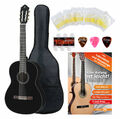 Yamaha C40BL Konzert Gitarre Klassik Gitarre Akustik Gitarre 4/4 Fichte schwarz