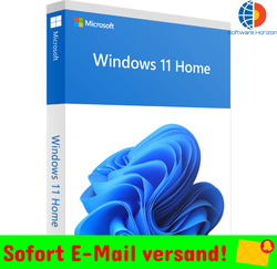 Windows 11 Home OEM-Key (32-Bit & 64-Bit) Versand per E-mail