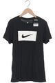 Nike T-Shirt Damen Shirt Kurzärmliges Oberteil Gr. L Baumwolle Schwarz #vnvzjvq