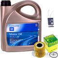 MANN ÖLFILTER+5L ORIGINAL OPEL 5W30 ÖL passend für ASTRA H CORSA C+D AGILA COMBO