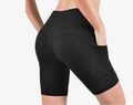 Damen Leggings Fitness Kurze Shorts Radlerhose Leggins Tights Sport Yogahose