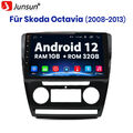 Für Skoda Octavia II 1Z3 1Z5 2008-2013 32G Android12 Autoradio GPS Navi WIFI SWC