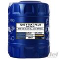 20 LITER MANNOL 4-TAKT PLUS MOTORRADÖL 10W-40 API SL JASO MA/MA2