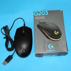 LOGITECH G203 Lightsync Optical Gaming Mouse 