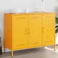 Sideboard Kommode Anrichte Schrank Highboard Rosa Kaltgewalzter Stahl vidaXL