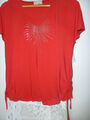 SUI / Damen T-Shirt ,rot-,Gr. xxl