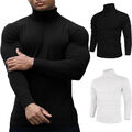 Herren Langarmshirt Rollkragen Pullover Unterhemd Fit Sweatshirt Thermohemd de