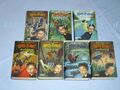 Harry Potter Band 1-7 komplett Band 1-7 ALLE gezacktes Cover Büchersammlung