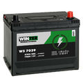 Winter Asia Autobatterie 12V 70Ah 630A/EN hohe STARTKRAFT +Pluspol Rechts 80Ah