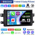 9" KAM 1+32G Autoradio Android 13 GPS NAVI Für Suzuki SX4 2006-2013 Fiat Sedici