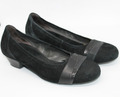 Gabor Comfort Opti Fit Leder Pumps Gr. 6 / 39 Weite H schwarz G24