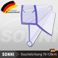 SONNI Ersatzdichtung Duschdichtung Wasserabweiser 6mm für Duschtür Bad 70-120cm