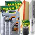 MANN INSPEKTIONSPAKET+7L LIQUI MOLY 5W-30 MOTORÖL passend für VW T5 T6 2.0 BiTDI