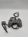 PS1 Controller Original Sony PlayStation 1 Grau Voll Funktionsfähig