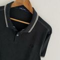 Fred Perry Poloshirt Größe XL X Large Herren Schwarz Regular Fit Kurzarm M3600