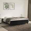 Boxspringbett mit Matratze Bett Bettgestell Polsterbett Lattenrost Samt vidaXL