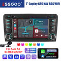 2+32G Carplay Autoradio Android 13 GPS NAVIGATION Für Audi A3 8P 03-2013 S3 RS3