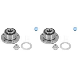 2X MEYLE RADNABE MIT SENSORRING MIT RADLAGER VORNE passend für AUDI A1 SEAT ARON