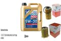 MAHLE Inspektionspaket 5 L Liqui Moly Longlife III 5W-30 für Audi A3 2.0 FSI VW