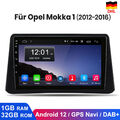 Für Opel Mokka 2012-2016 Autoradio Navigation GPS Bluetooth DAB 1+32G Android 12
