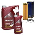 6L Mannol Extreme 5W40 SN/CF + Ölfilter für Mercedes W203 W204 S204 W211 R171