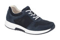 Gabor Schuhe ROLLING SOFT blau Damenschuhe bequeme Schnür-Halbschuhe 06.946.86