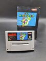 SUPER MARIO WORLD - SUPER NINTENDO SNES SPIEL - PAL - MIT ANLEITUNG - NUR MODUL