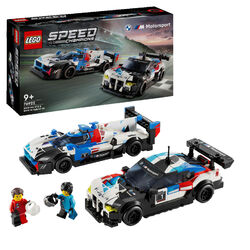 LEGO Speed Champions 76922 BMW M4 GT3 & M Hybrid V8 Rennwagen Bausatz, Mehrfarbi