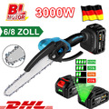 Bürstenlos 6/8 Zoll Mini Akku Kettensäge Elektro Handkettensäge Für Makita 18V