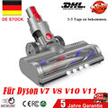 Bürstenkopf Für Dyson V7 V8 V10 V11 Hartbodendüse Motorisierter LED Elektrische