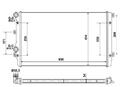 NRF 53406A Kühler Wasserkühler Motorkühler für VW Golf V Schrägheck (1K1)