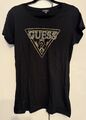 Guess Shirt T-Shirt Logo Straß schwarz Gr. XL  ( ca    36 38 40, max 42 )