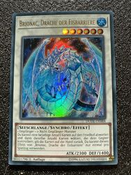 Yu-Gi-Oh! - Brionac Drache der Eisbarriere |DUDE-DE008 | 1. Auflage | Ultra Rare