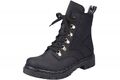 Rieker Damen Biker Boots Schwarz Y2422-01