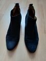 Gabor Stiefelette Schwarz Gr.7 Velours