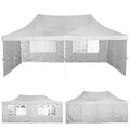 Pavillon 3x6m Faltpavillon Pop Up Wasserdicht Partyzelt Gartenzelt UV Schutz 50+