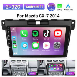 9 Android 13.0 CarPlay Autoradio GPS Navi WIFI DSP Für Mazda CX-7 2008-2015