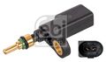 FEBI BILSTEIN Kühlmittel Wasser Temperatur Sensor 106571 für SEAT SKODA AUDI VW