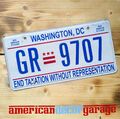 USA Nummernschild * US Kennzeichen * License plate  *Washington DC Taxation*