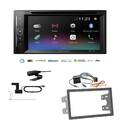 Pioneer Autoradio 2-DIN Bluetooth DVD DAB für Volkswagen VW Passat 1996-2005 