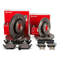 Brembo MAX LINE Bremsscheiben Beläge Wako für AUDI A3 8L1 VW GOLF 4 vorne hinten