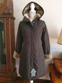 Woolrich Mantel Parka Wintermantel Fell Daunen Gr.S/ 36 Neu