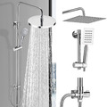 Edelstahl Duschsystem Regendusche Duschset Handbrause Duschgarnitur Duschkopf