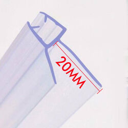 Ersatzdichtung Duschkabine Wasserabweiser Schwallschutz Dichtung Für 4-10mm Glas