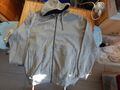 58/60 XXL Clique Sweat Jacke mit Kapuze Hoodie Kapuzenjacke Gr. XXL Hellgrau