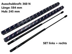 2x Gasfeder Heckklappe für VW Golf III Variant (1H5) 93-99 Original AIC Germany