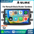 DAB+ 32G Android 13 Für Dacia Duster Sandero Logan Renault Autoradio Carplay GPS